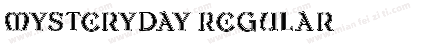 MysteryDay Regular字体转换